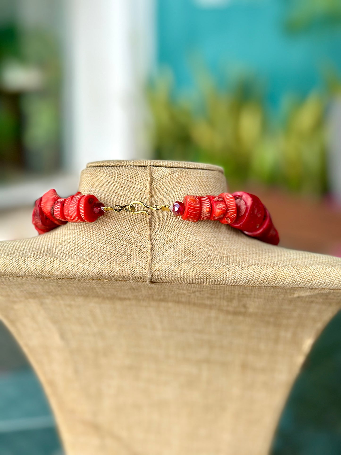 Awusiwaa BEADED NECKLACE