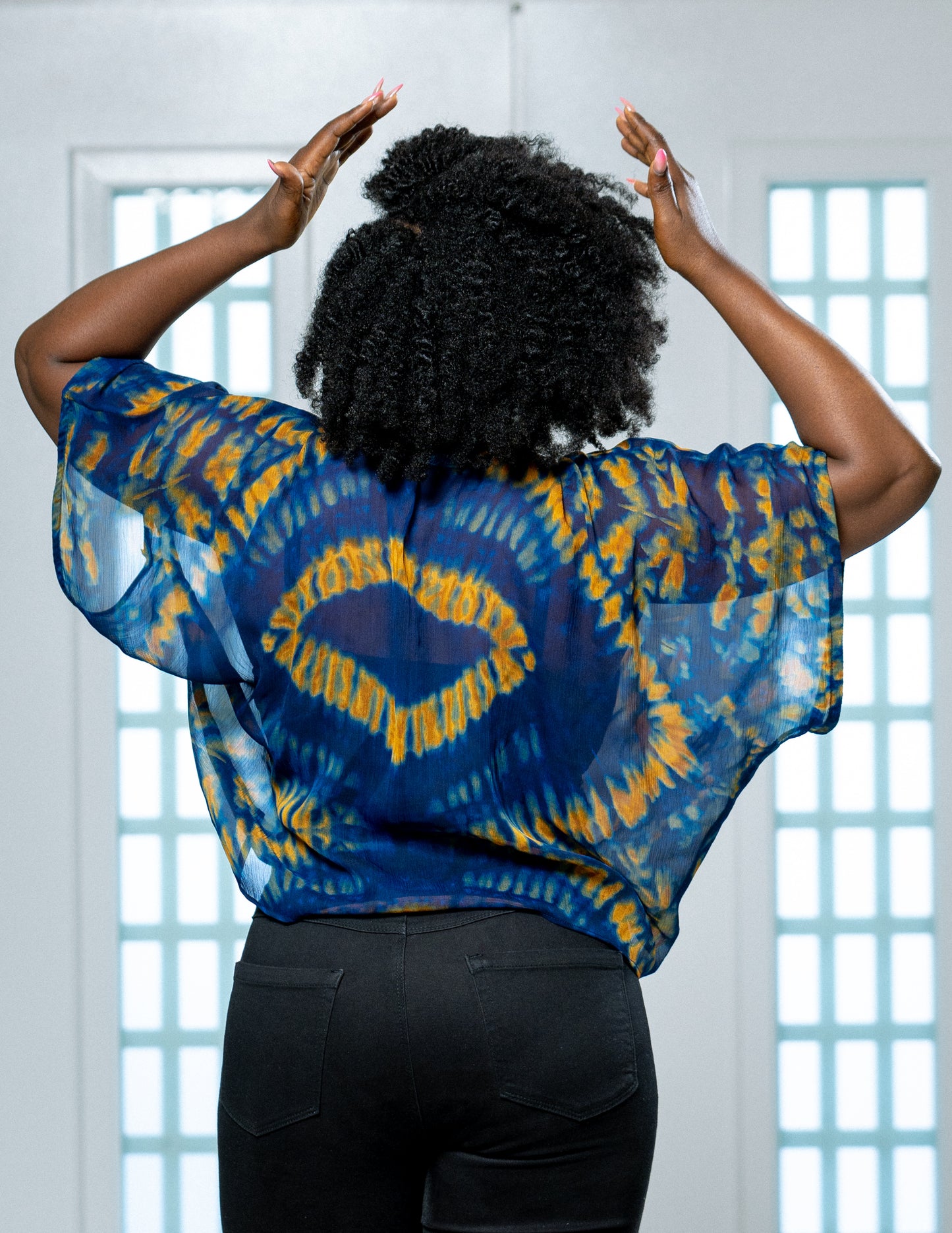 Akoto Aba Chiffon Top