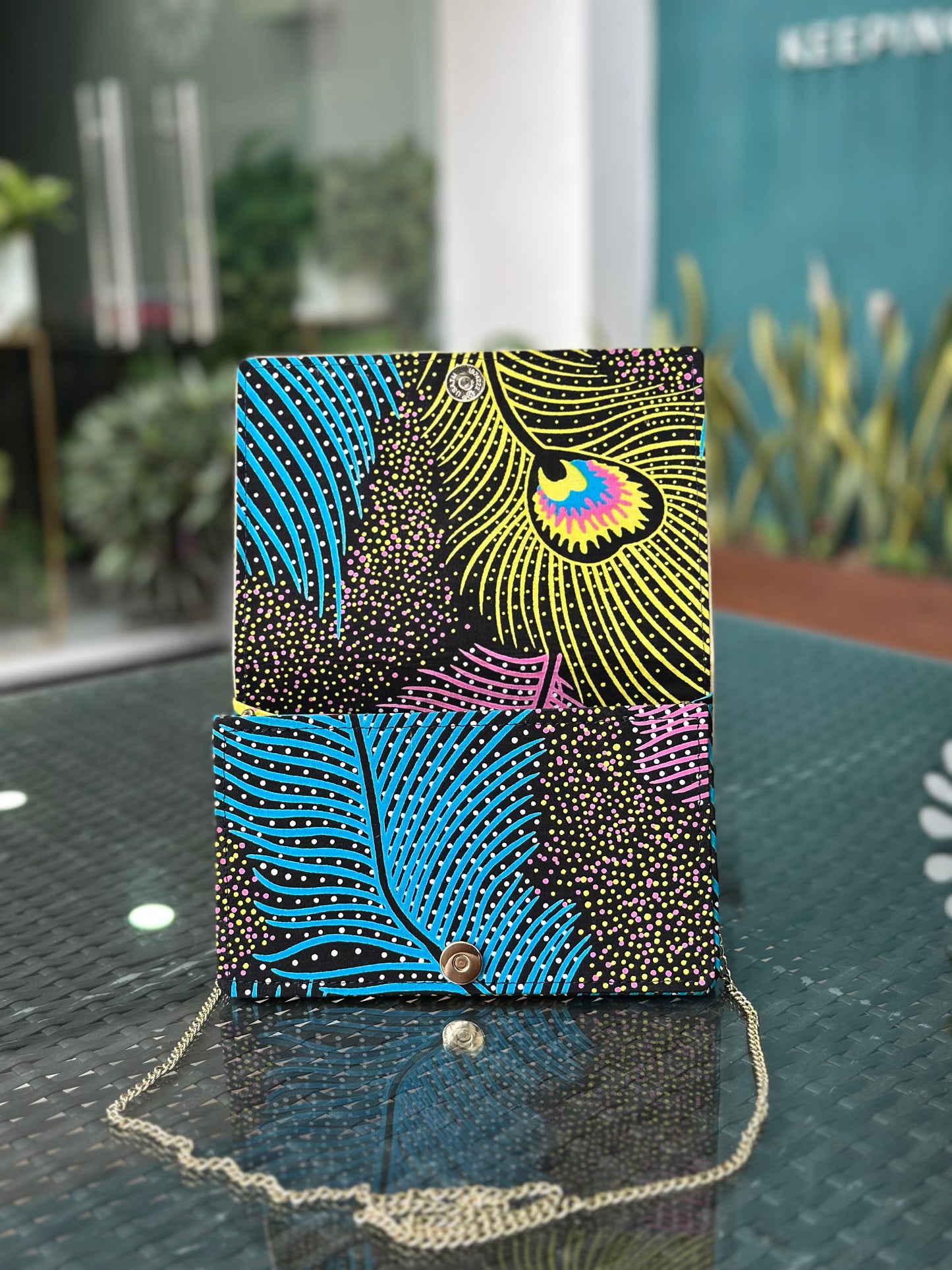 Gye Nyame Ato Mini Clutch Bag