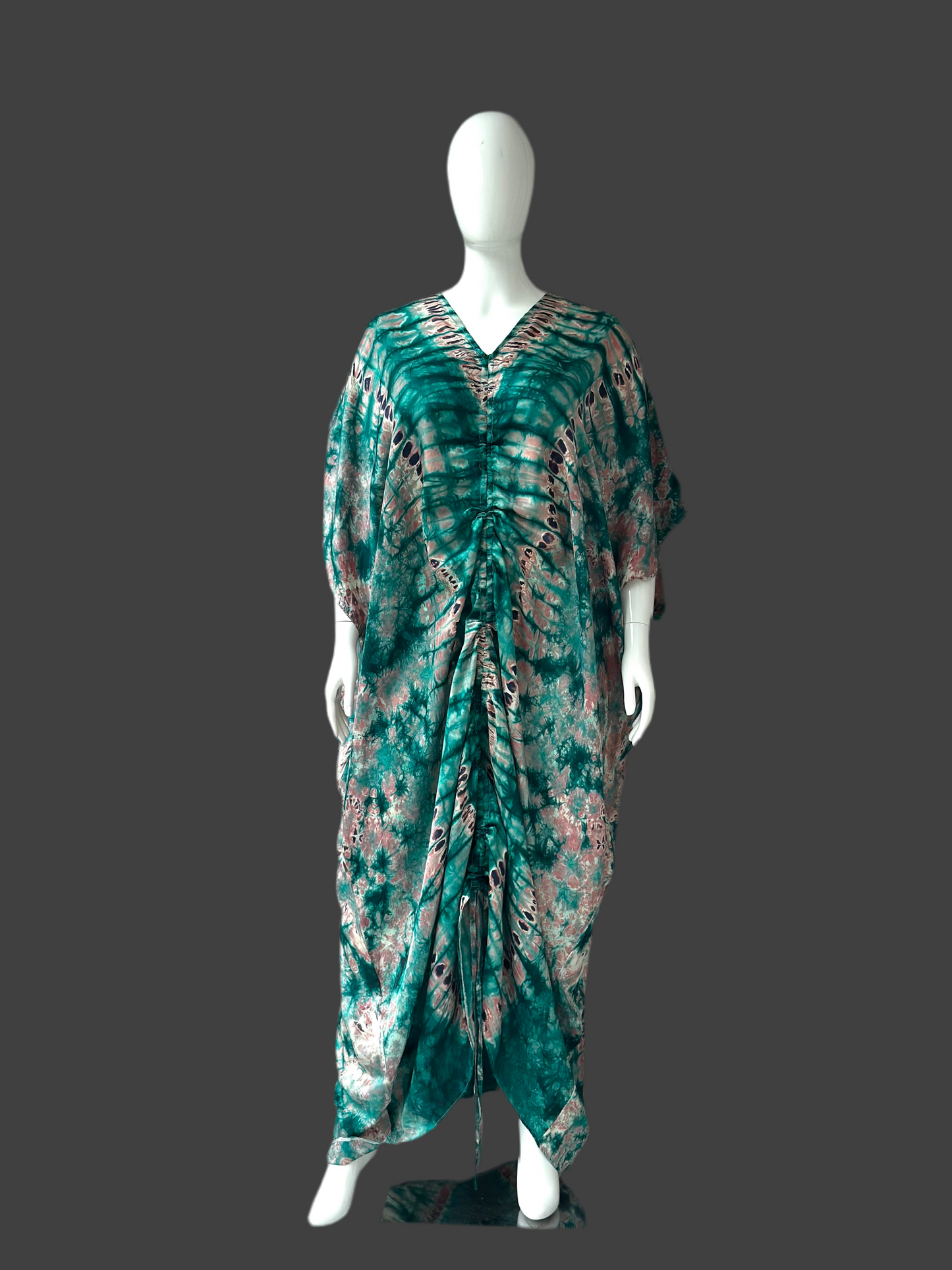 Adire Korkor Kaftan