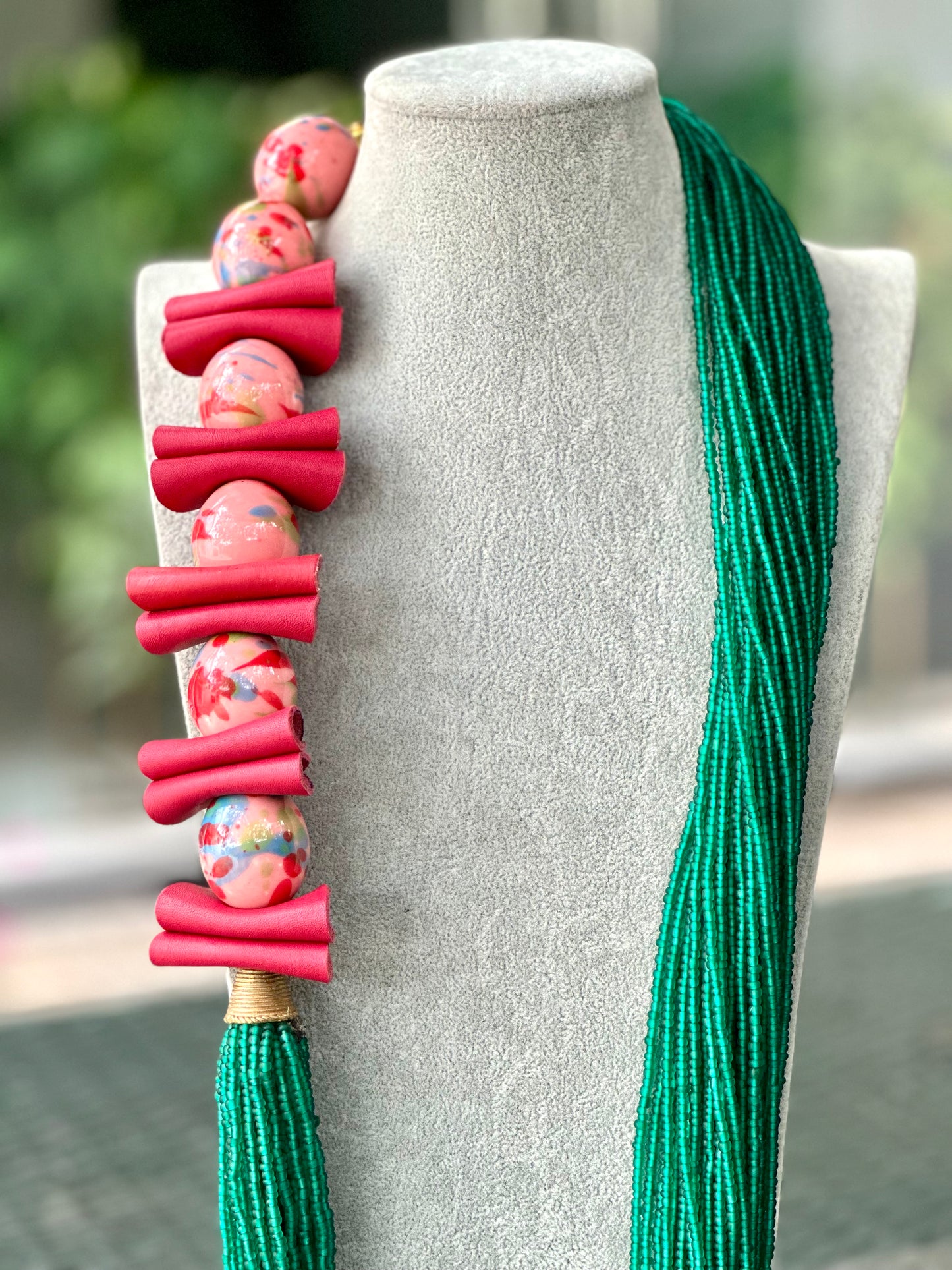 Oheneyere Dansoa BEADED NECKLACE
