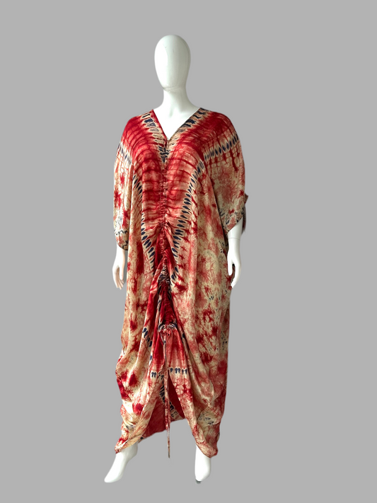 Adire Yaaba Kaftan