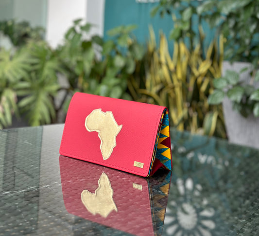 Africa Beamah Medium Clutch Bag