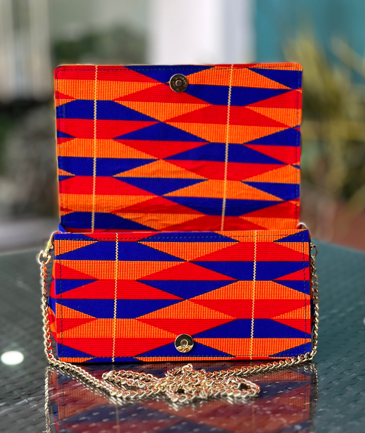 Africa Nima Medium Clutch Bag