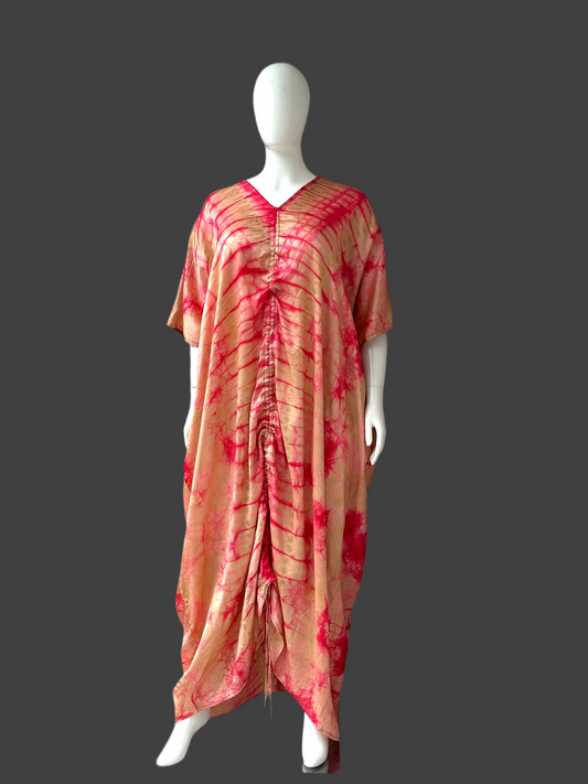 Adire Rukiya Kaftan