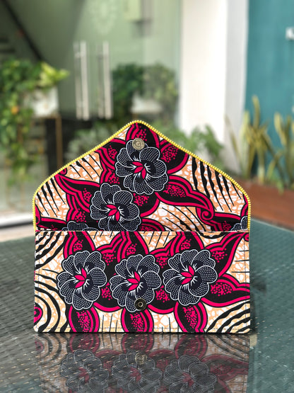 Akos Osei Large Clutch Bag