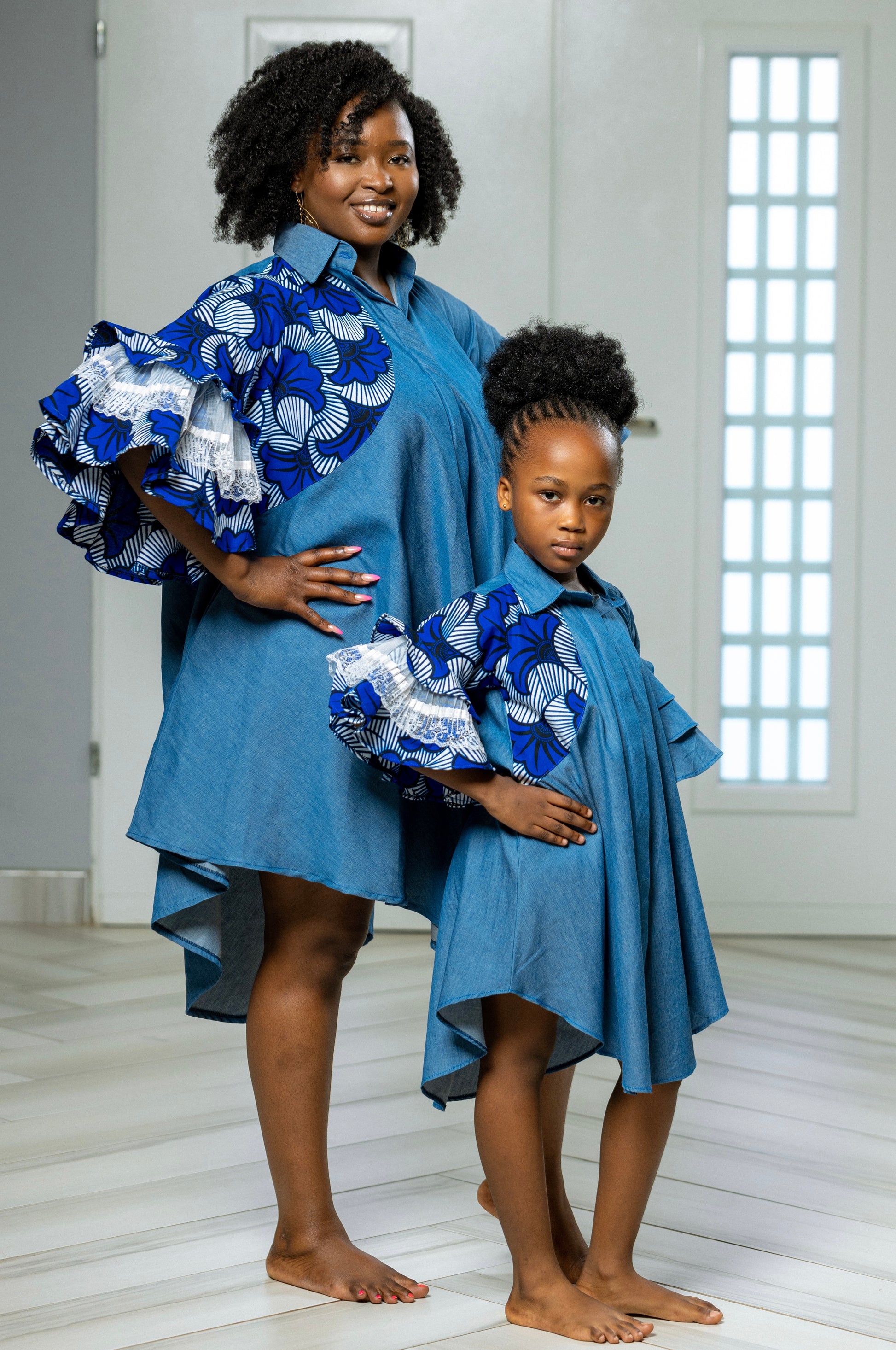 Naya Osman Jeans Dress Kua GHANA Naya Osman Jeans Dress Kua GHANA