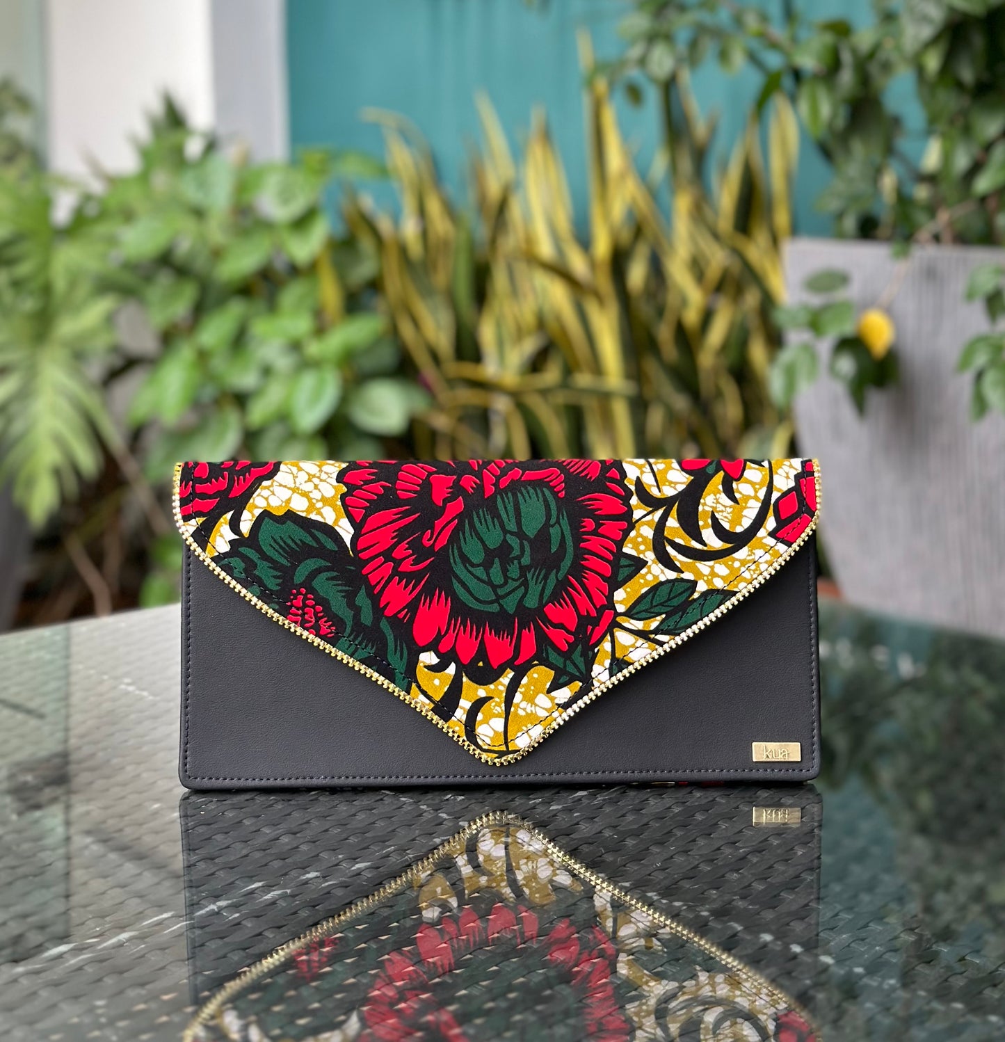 Akos Titi Large Clutch Bag