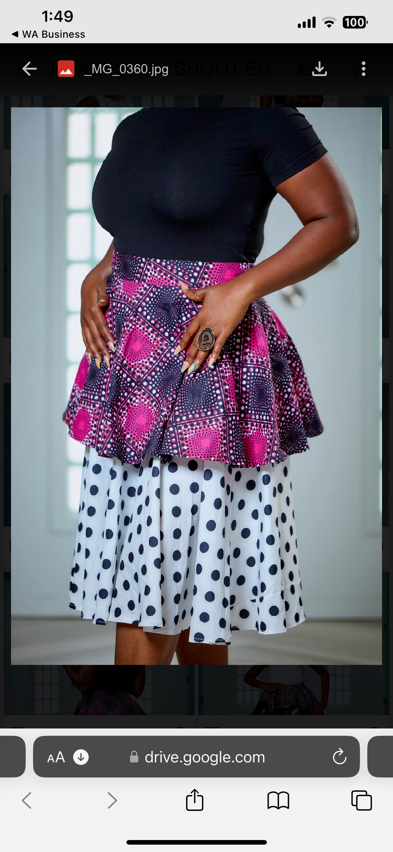 Mansa Amartey Skirt