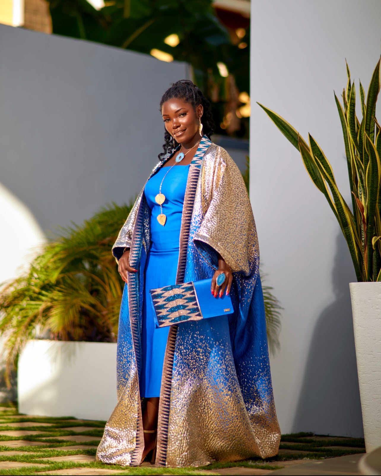 Ohemaa Esinam Kimono Coat
