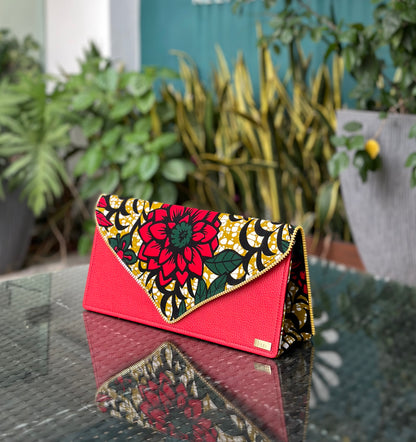 Akos Oko Large Clutch Bag