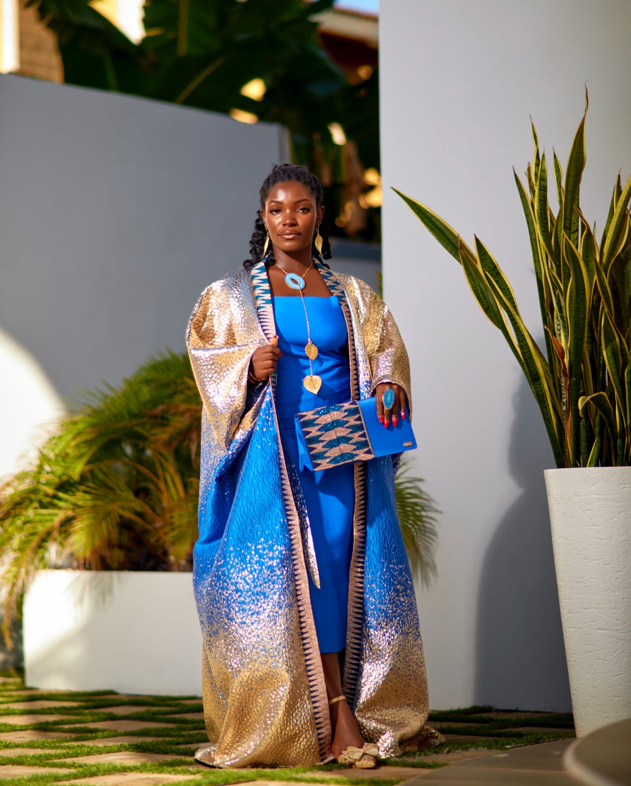 Ohemaa Esinam Kimono Coat