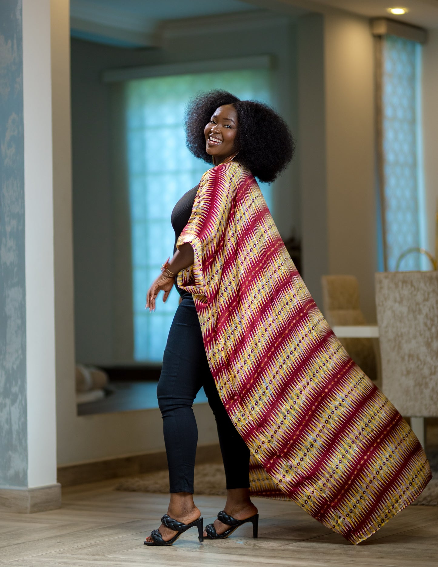 Esinam Kessie Kimono Duster