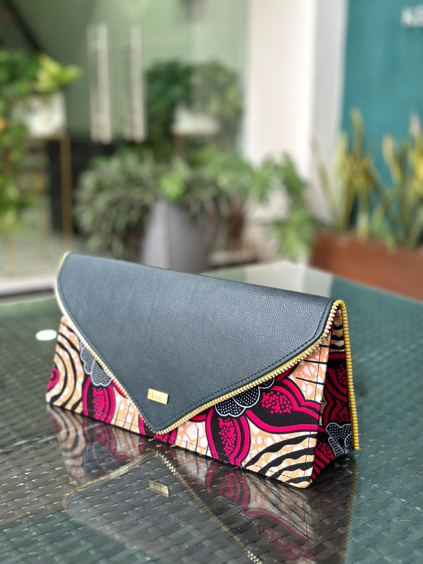 Akos Osei Large Clutch Bag
