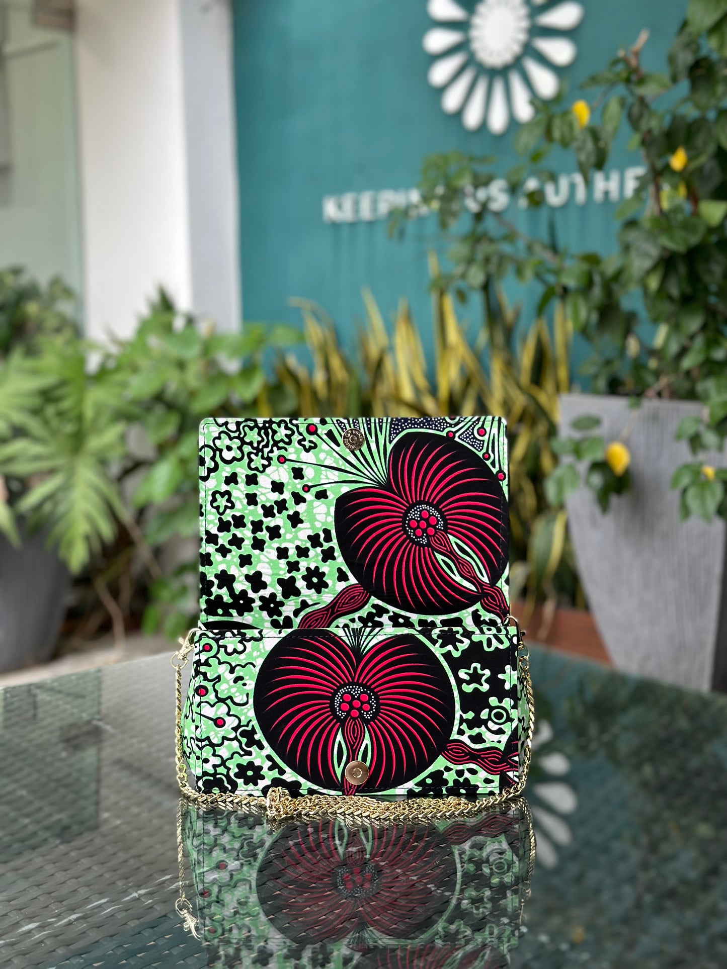 Gye Nyame Medium Clutch Bag