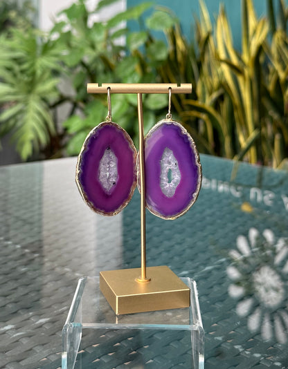 Esi Biama Statement Stone Earrings