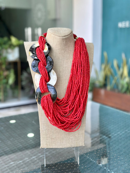 EWURAYAA BEADED NECKLACE
