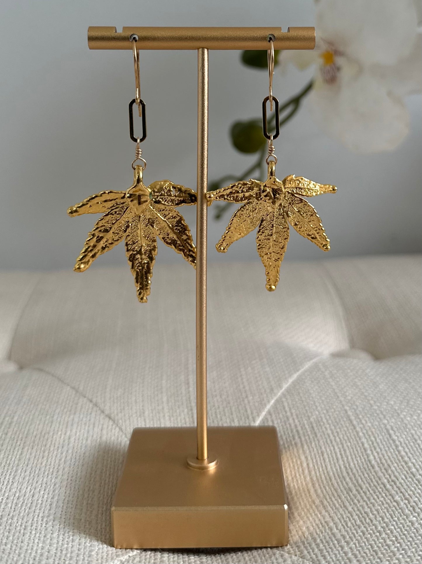 Adzo Kumah Leaf Earings