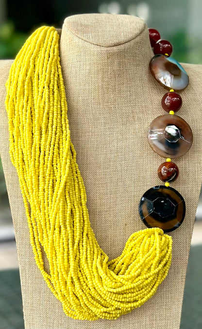 Esi Nyarkoa BEADED NECKLACE