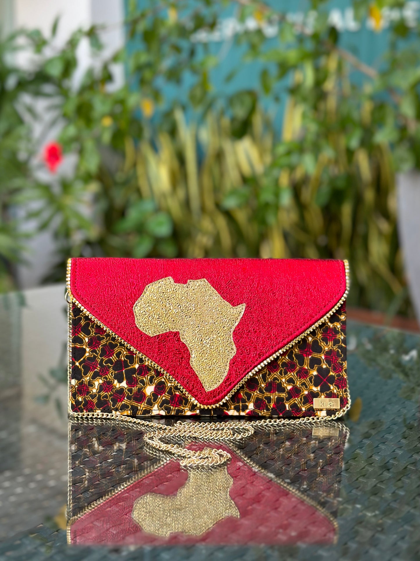 Africa Akos Medium Clutch Bag