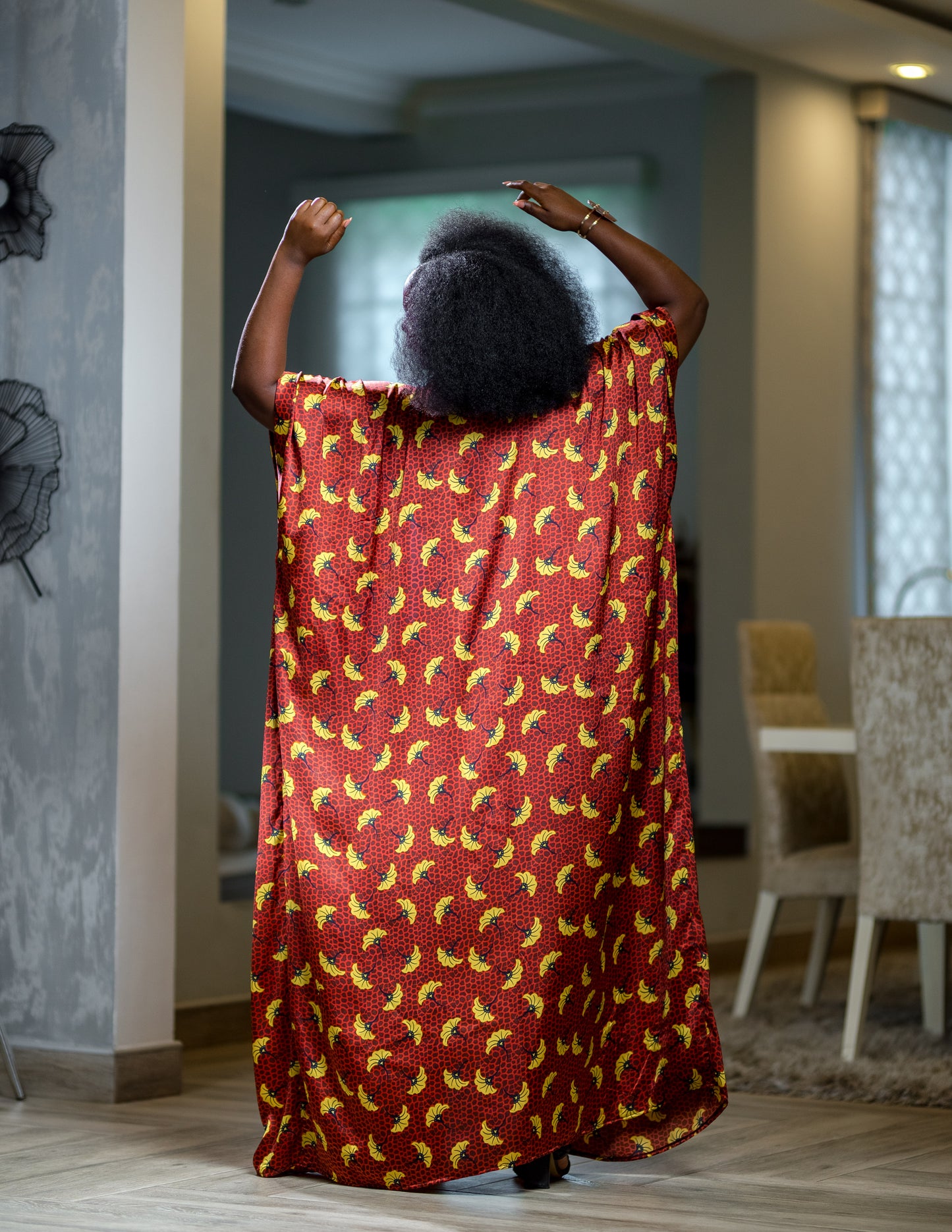 Afua Akomea kimono duster