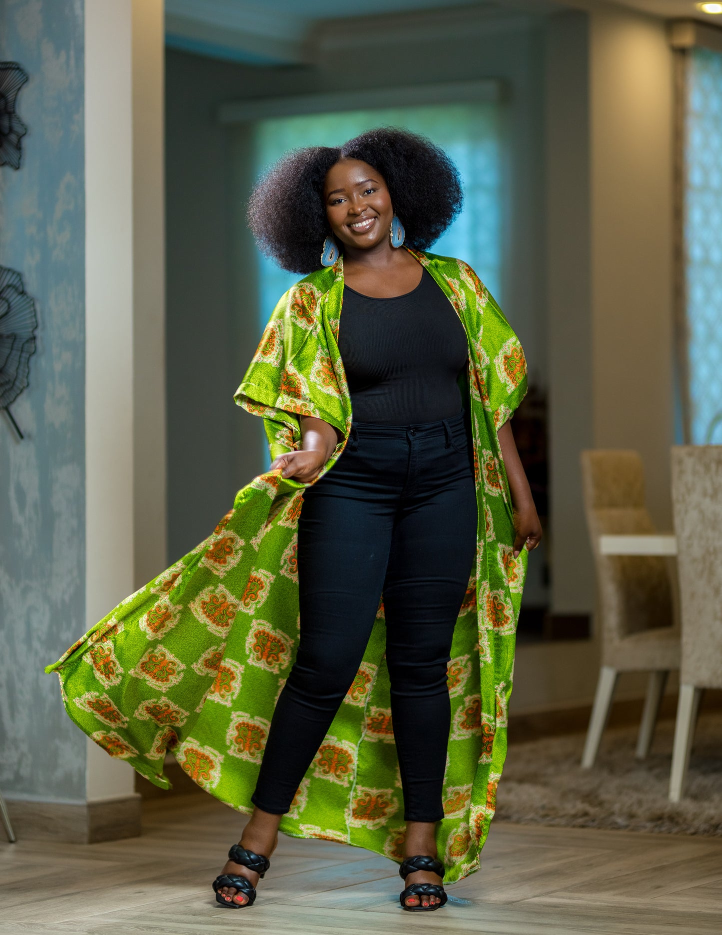 Adaku Ato Kimono Duster