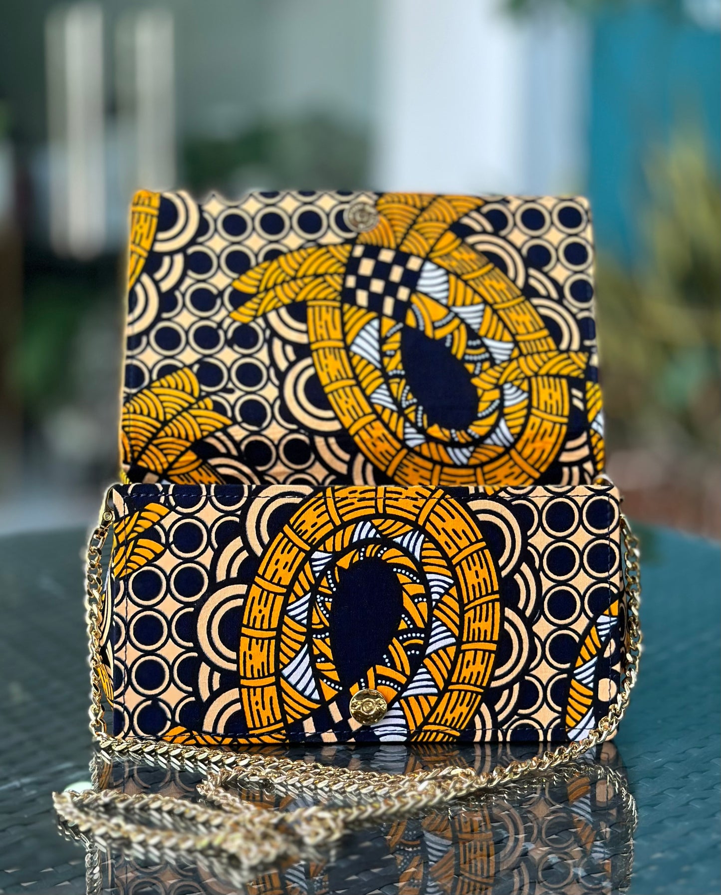 Anowa Kaaba Medium Clutch Bag