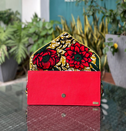 Akos Oko Large Clutch Bag