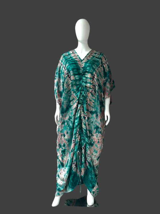 Adire Korkor Kaftan