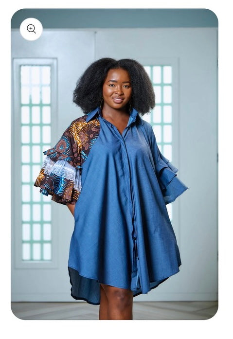 Naya Yakubu Jeans Dress