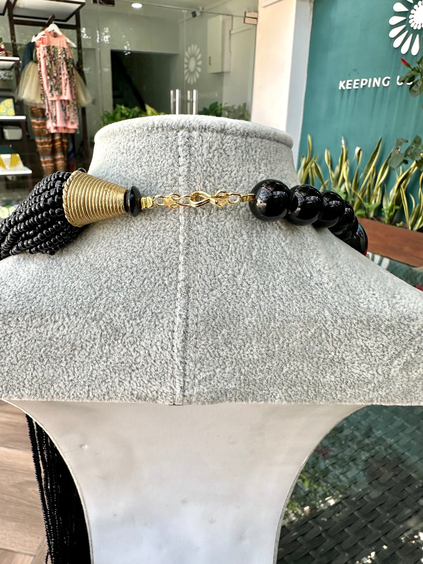 EWURAMA BEADED NECKLACE