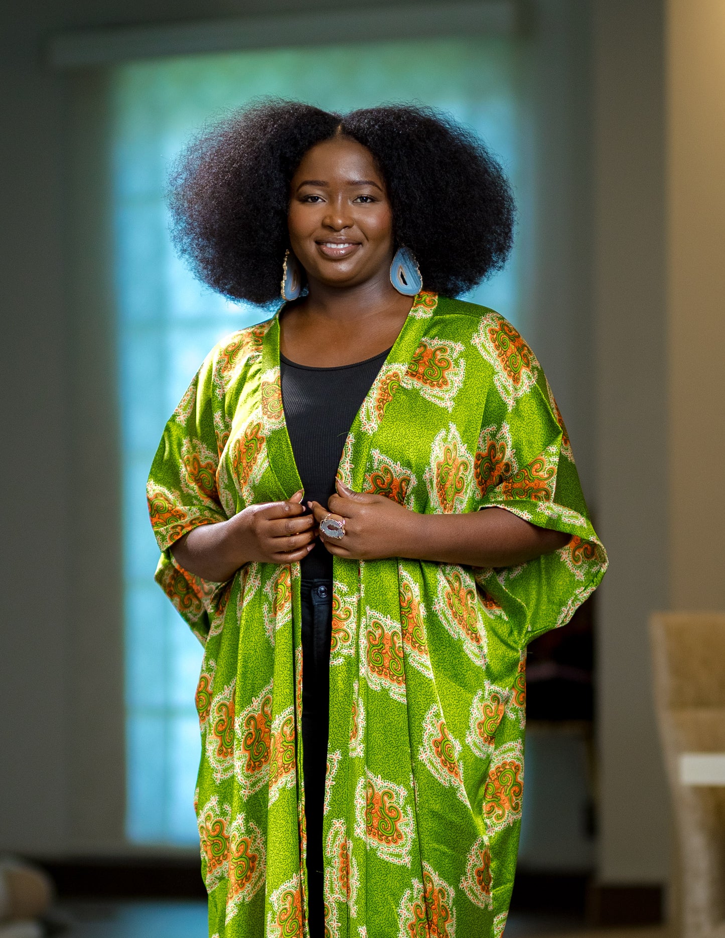 Adaku Ato Kimono Duster