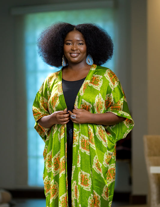 Adaku Ato Kimono Duster