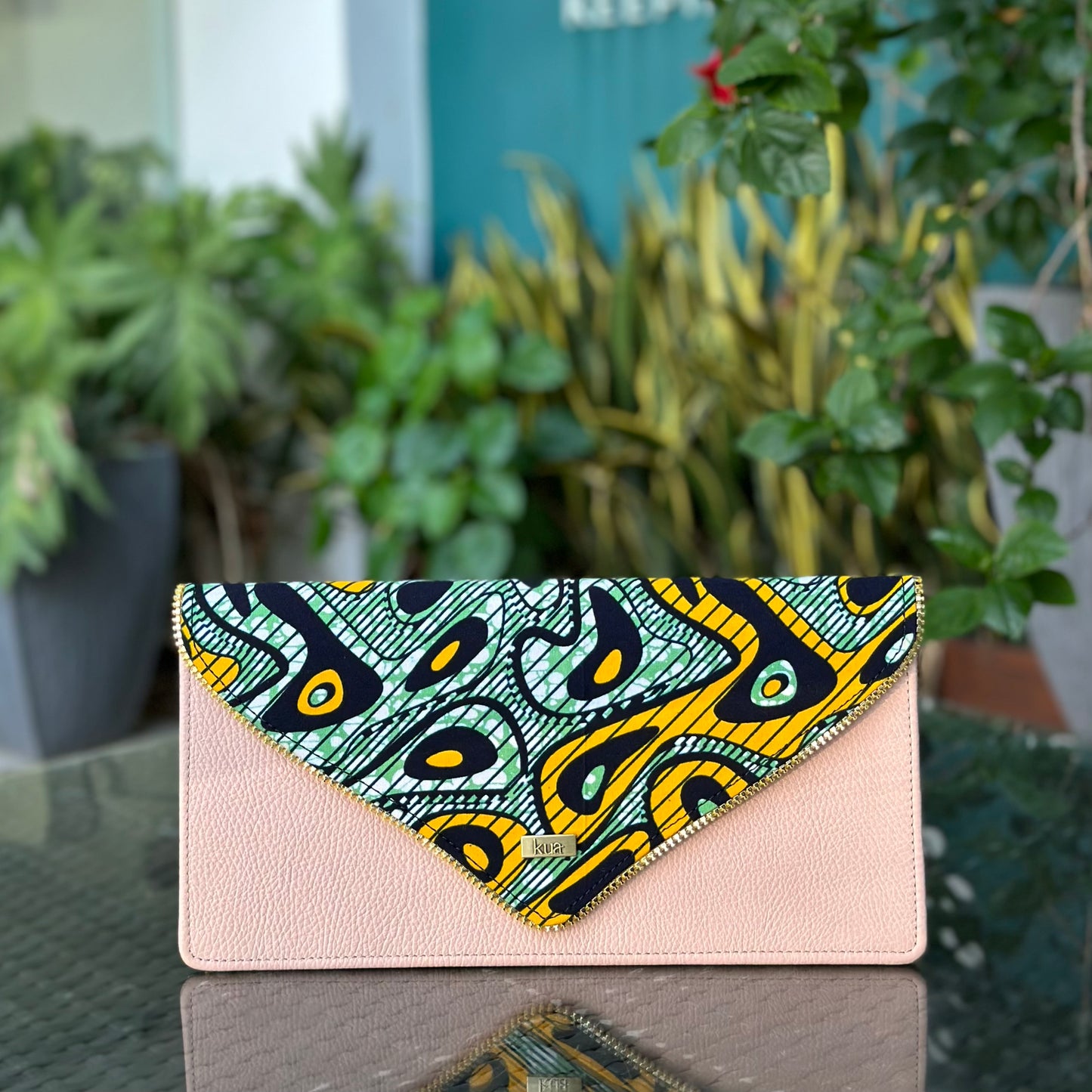 Akos Okobea Large Clutch Bag