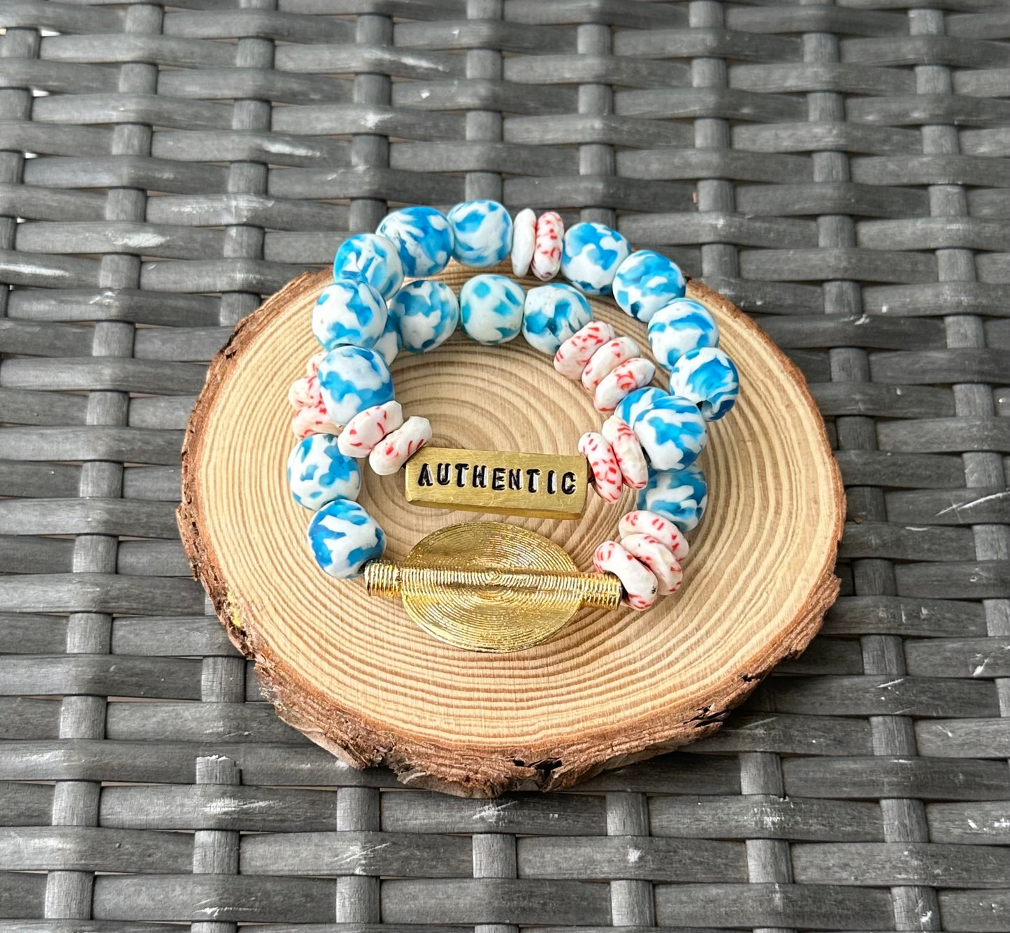 Papa Set Of 2 Bracelets