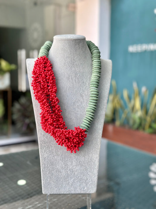 EWURABENA BEADED NECKLACE