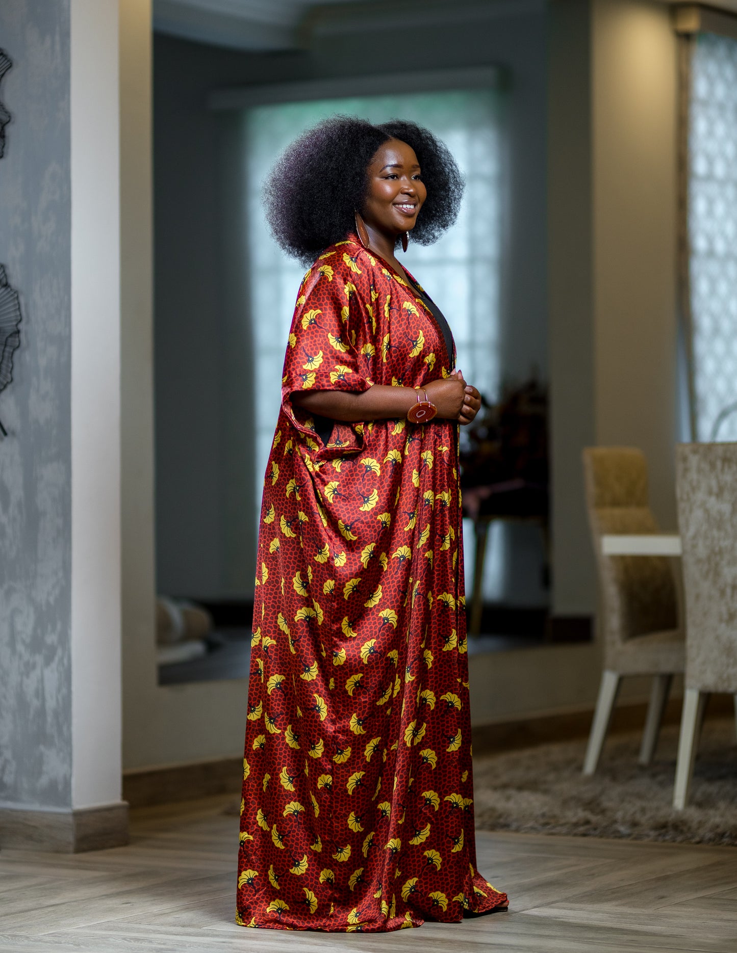 Afua Akomea kimono duster