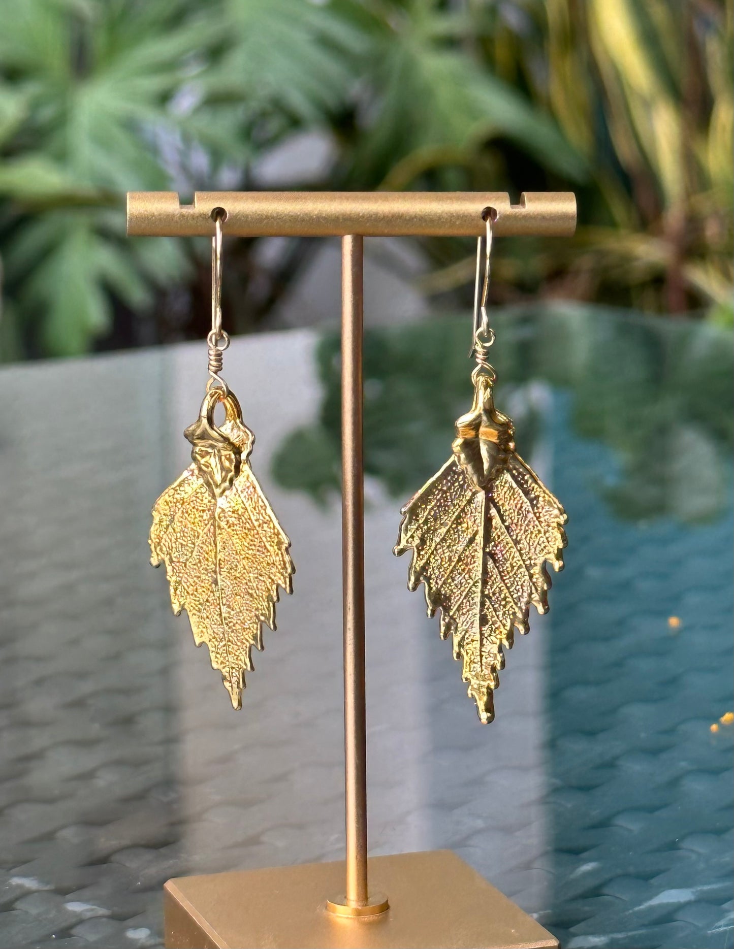 Anima Bojo Leaf Earrings