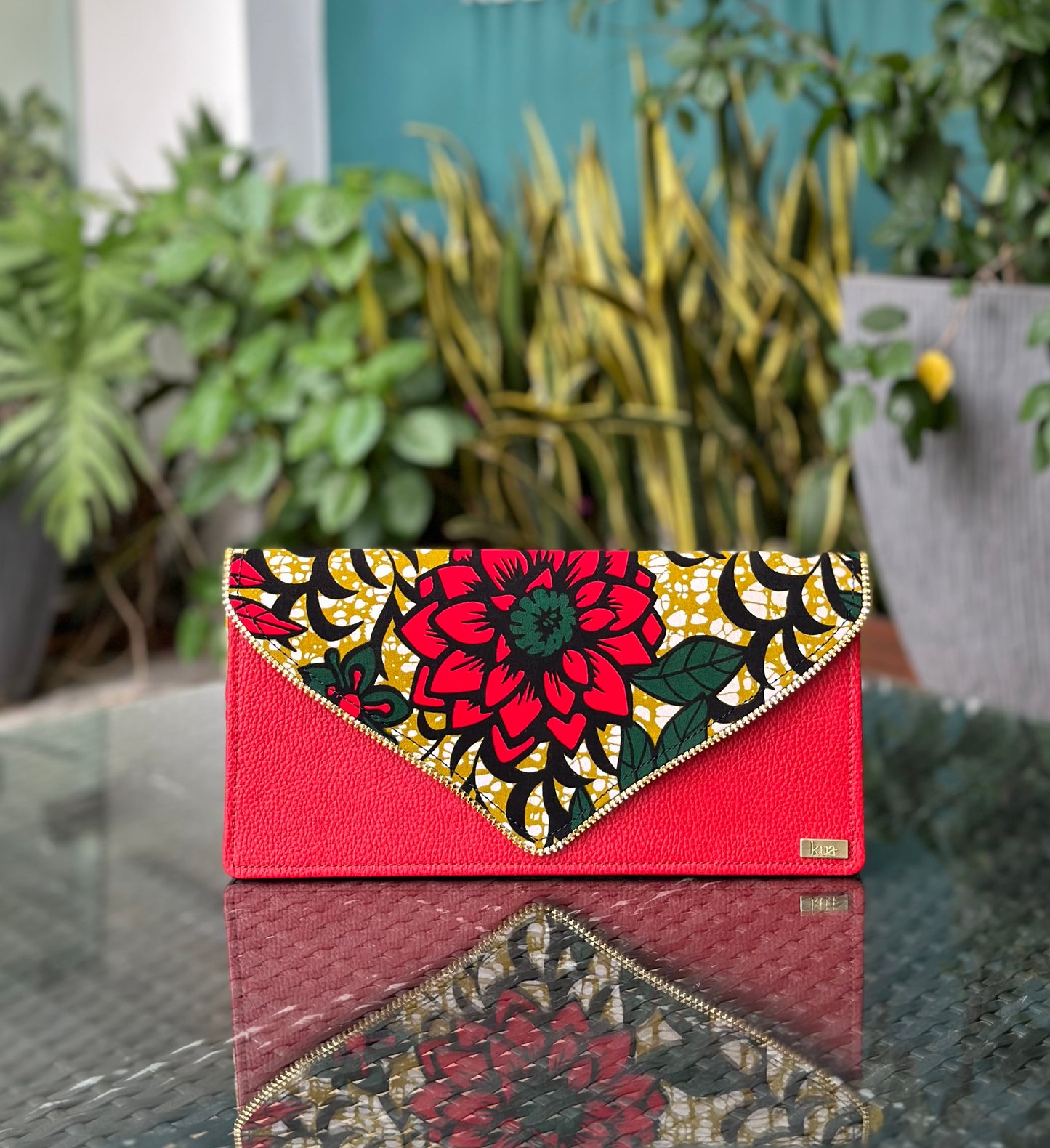 Akos Oko Large Clutch Bag