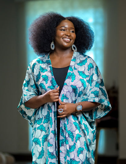 Kafui Ajoba kimono Duster