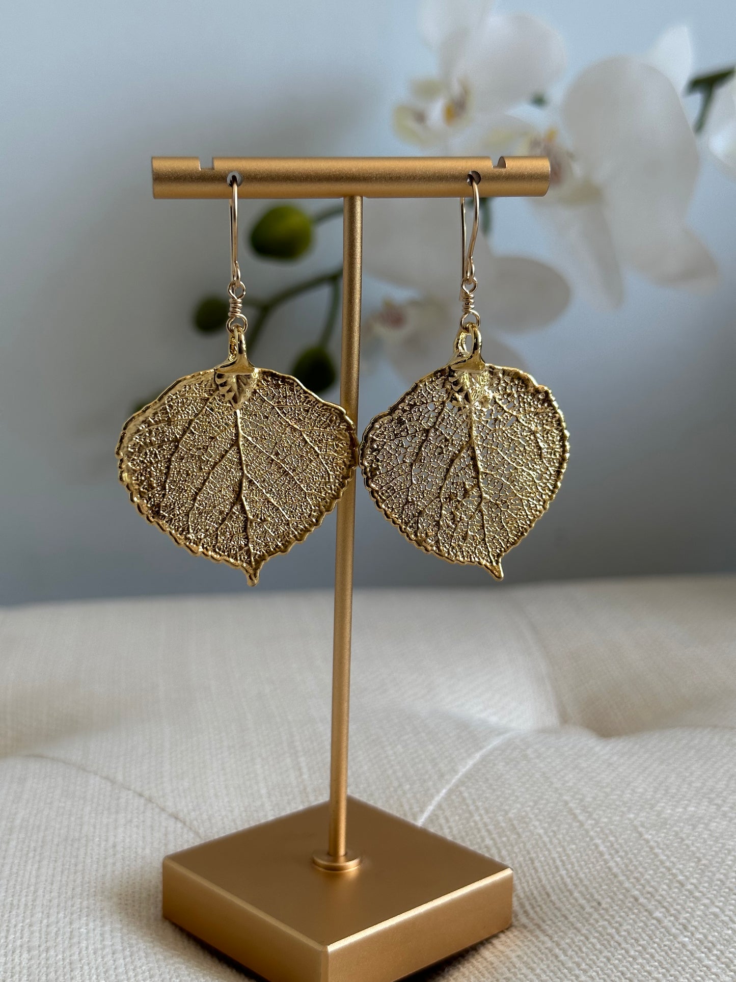 Adzo Kumah Leaf Earings