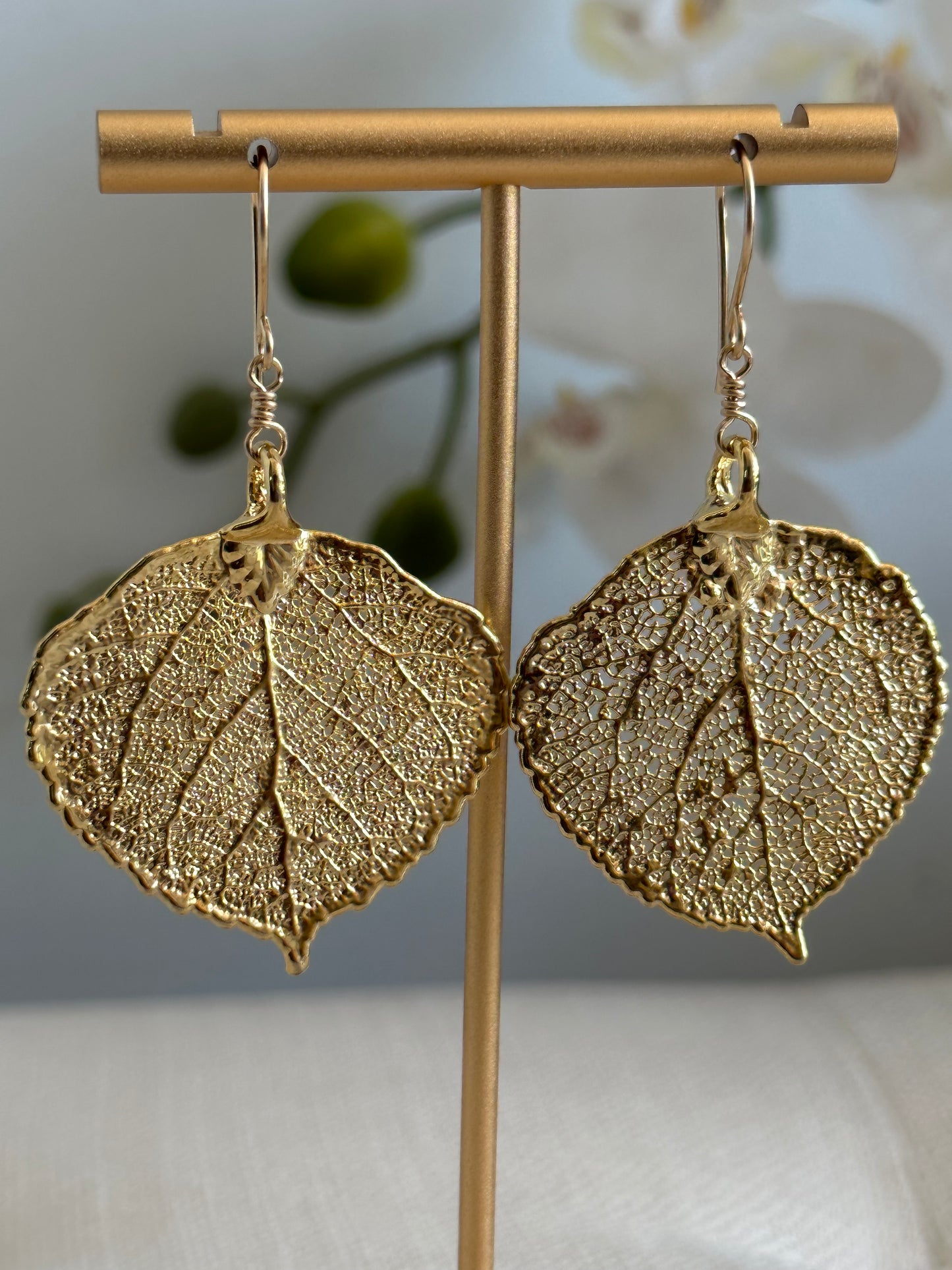 Adzo Kumah Leaf Earings